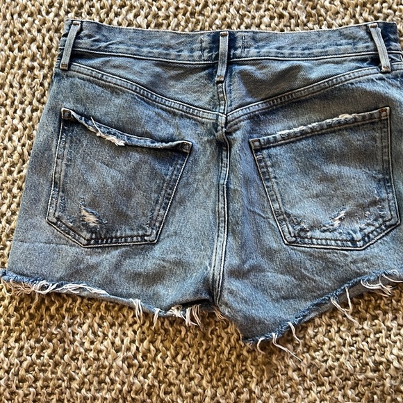 Agolde denim shorts size 28 - Picture 3 of 3